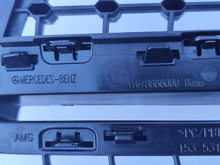 фото №13, Mercedes gle w167 167 решітка радіатора решітка радіатор діамант камера оригінал новий