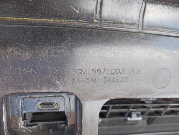 фото №10, Торпедо консоль капот чорна vw golf vii 5gm857003