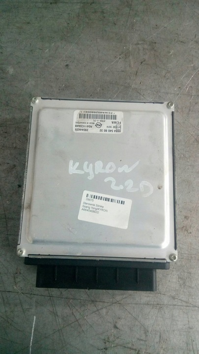 фото №1, Блок управления двигателя ssang yong kyron 2.0 xdi a6645408032