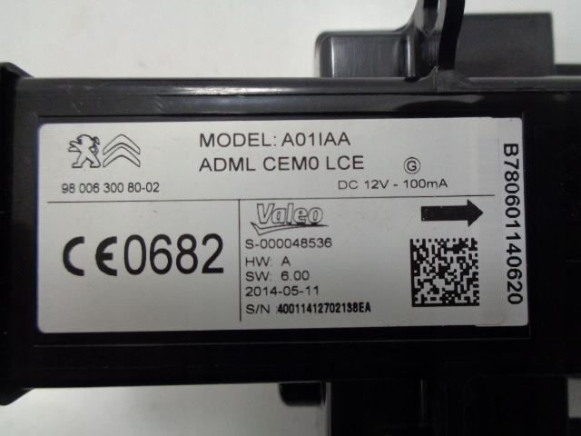 фото №10, Citroen c4 picasso ii 1.6 hdi комп'ютер набір