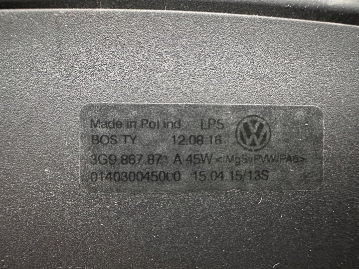 фото №10, Ролета багажника volkswagen passat b8 3g9867871a