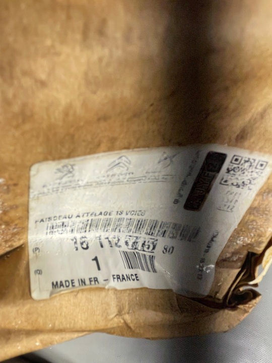 фото №7, Жгут установка фаркоп citroen c4 picasso grand picasso 1611271580 новая