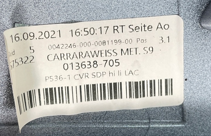 фото №10, Планка крила зад ліва porsche cayenne iii 9y