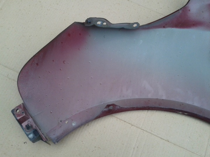 фото №7, Крыло правый перед переднее mitsubishi grandis 2003-2011 бордовый p12