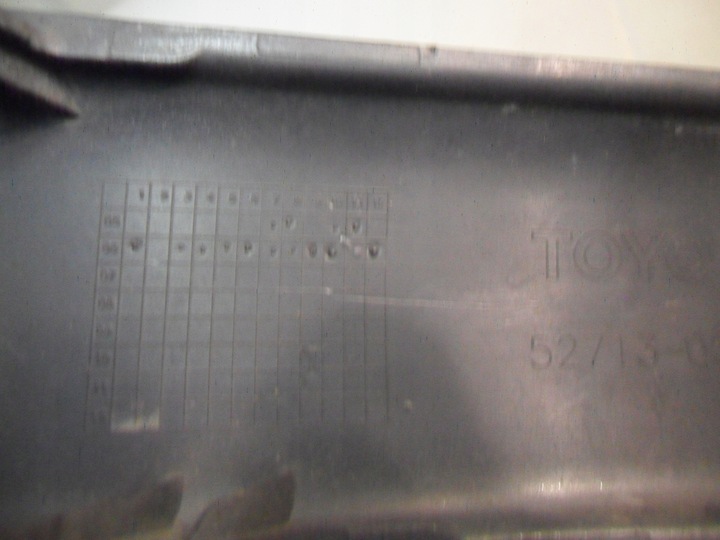 фото №13, Avensis t25 рестайлинг 1c0 планка бампера левый перед