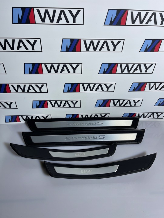 фото №1, Bmw f10 active гібрид 5 планки порогові накладки комплект перед зад