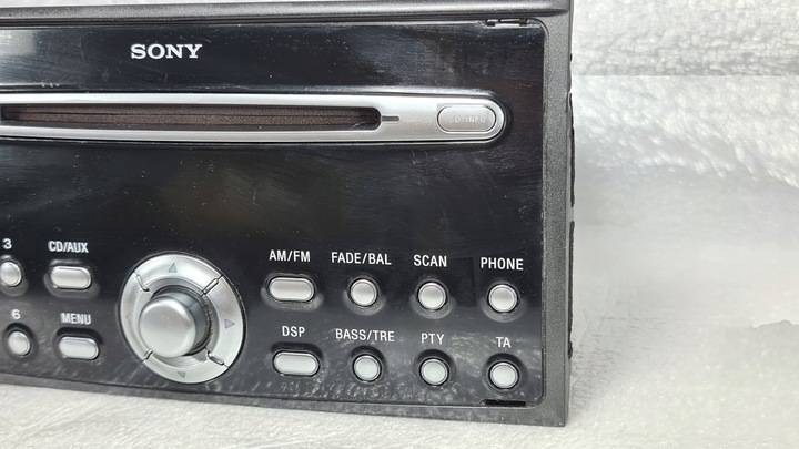 фото №4, Радио sony mp3 cd ford focus mk2 c-max fiesta 4m5t18c815be + код исправные