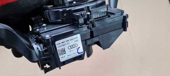 фото №13, Q5 80a перемикач комбінований підкермові важелі стрічка 80a907129br