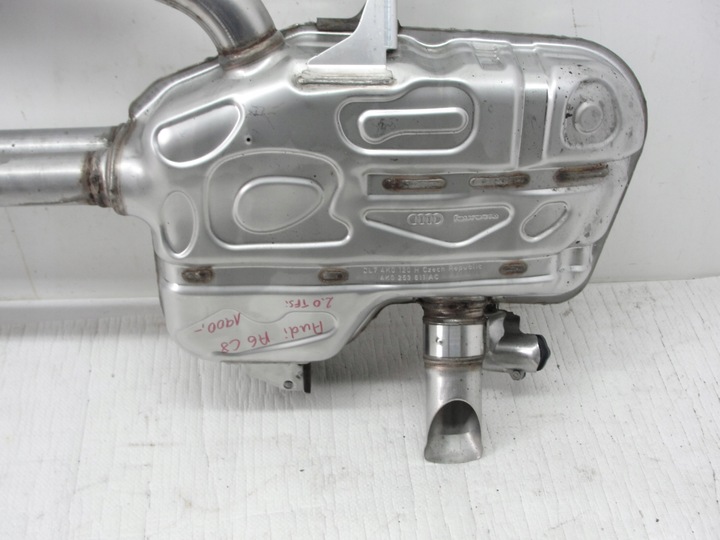 фото №8, Вихлоп глушник audi a6 c8 універсал 2.0 tfsi 4k0253612c 4k0253611ac