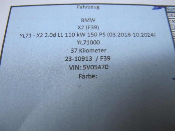 фото №7, Поворотна опора важелі зад bmw f39 f48 f40 f44 xd 37km