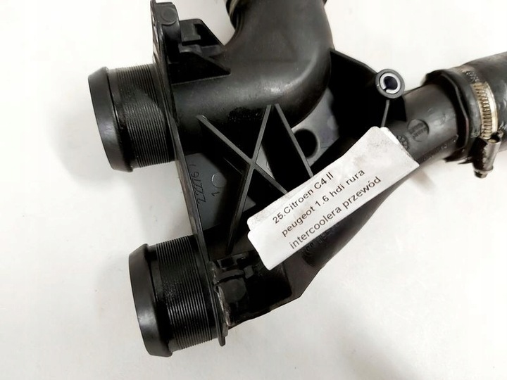 фото №6, Citroen c4 2 ii 1.6 hdi труба интеркулер шланг