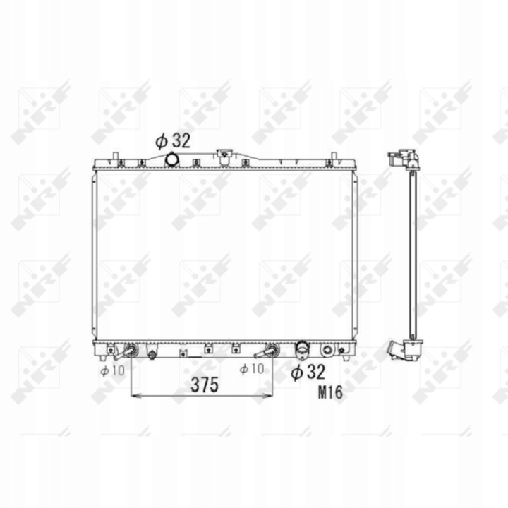фото №1, Радиаторов воды honda legend iii 96-04 3.5