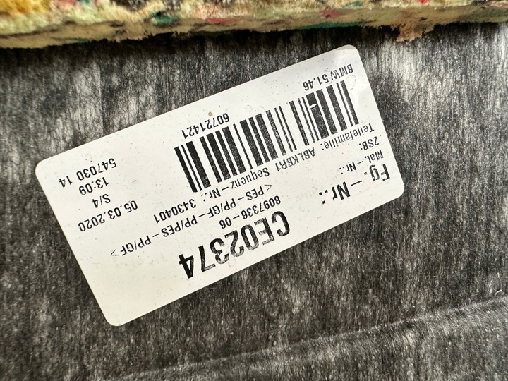 фото №13, Bmw g22 полка зад багажника harman кардон динамики комплектная 8097336