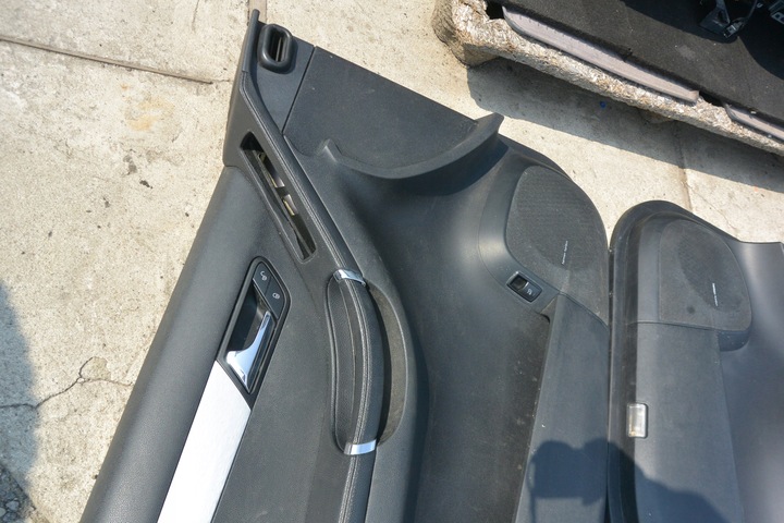 фото №12, Комплект сидінь обшивки mercedes r-klasa w251 довгий 6 місць eu чорна шкіра