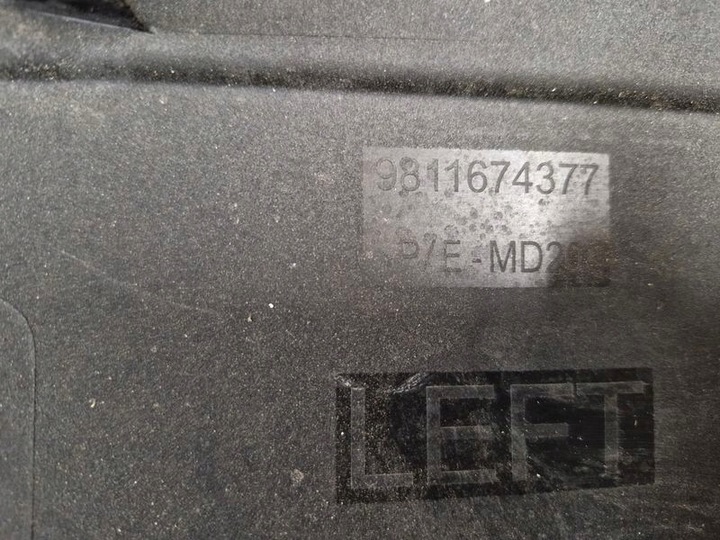 фото №10, Peugeot 3008 2 ii накладка планка дверь левый перед левая передняя 9811674377