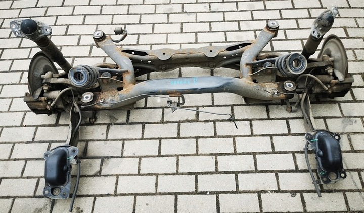 фото №1, Vw sharan ii 10-15 балка подвешивание ось зад kpl