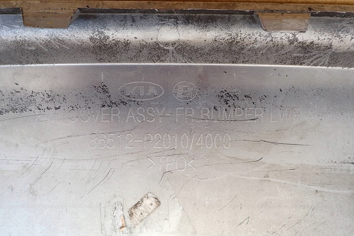 фото №10, Kia niro 16- накладка спойлер бампера перед передняя 86512-p2010/4000 оригинальный номер