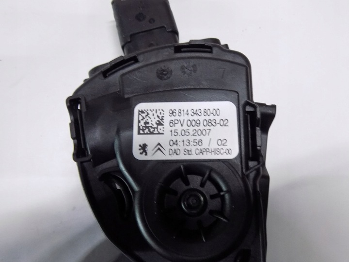 фото №10, Peugeot 207 07 1.4 педаль газу 9681434380-00