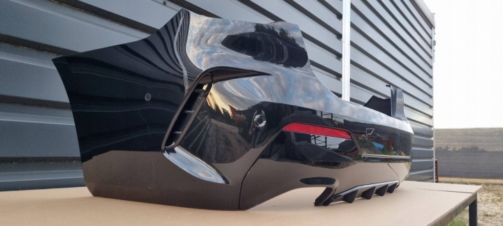 фото №7, Bmw 4 g22 g23 м-пакет 2020- бампер задний оригинал d063