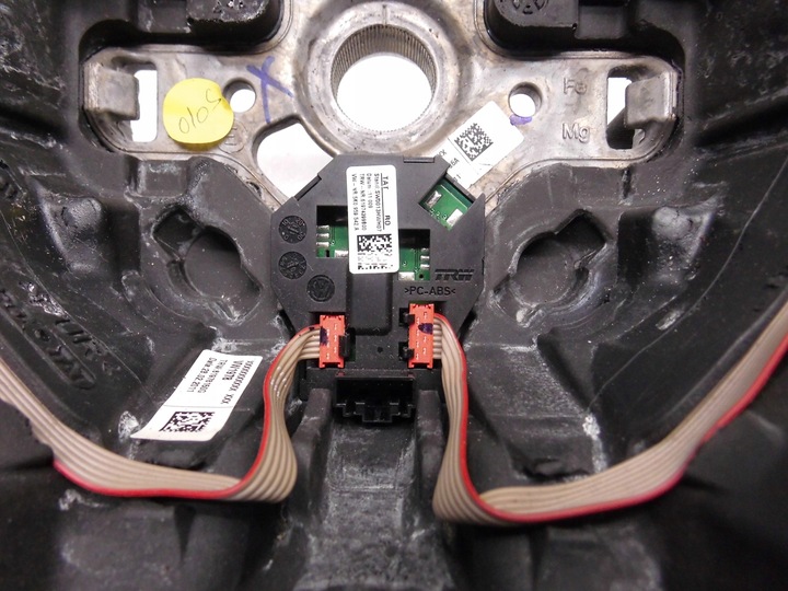 фото №12, Кермо eos golf vi tiguan 5n touran 1t шкіра мультифункція оригінал