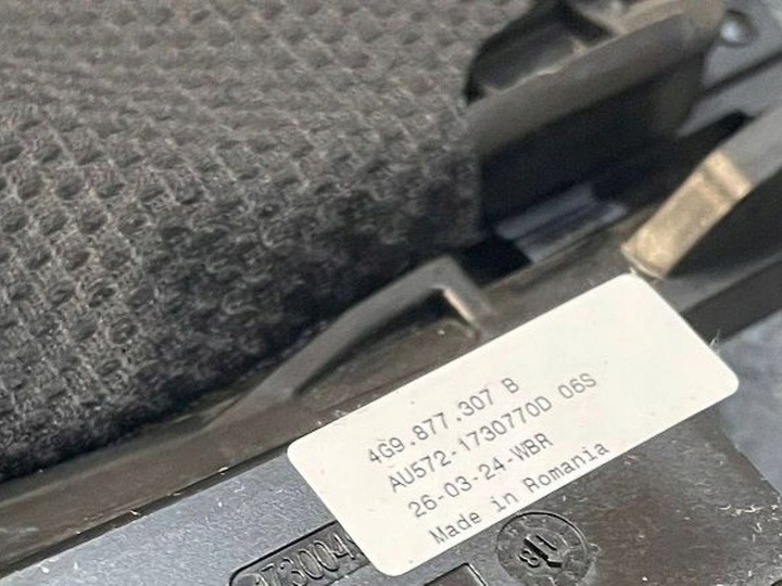 фото №13, Ролета сонцезахисна люк колір чорний чорна 4g9877307b 5l9