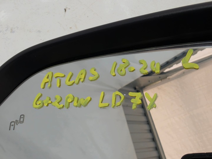 фото №13, Vw atlas 18-24 дзеркало ліве датчик поворотник 6+2 pin ld7x usa