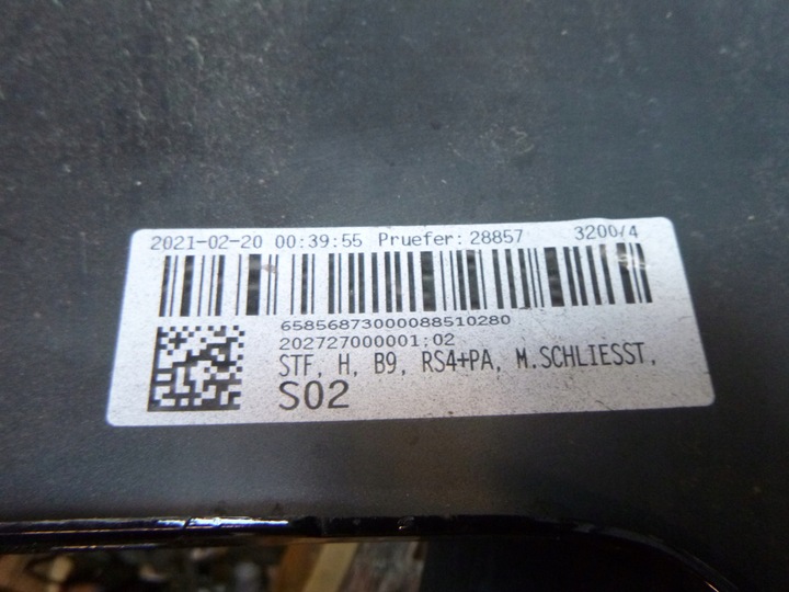 фото №7, Audi rs4 b9 рестайлінг 19 8w9 універсал бампер задній