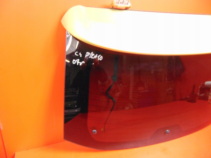 фото №2, Citroen c4 picasso i 1 стекло крышки багажника откидная спойлер спойлер крышка топливного бака