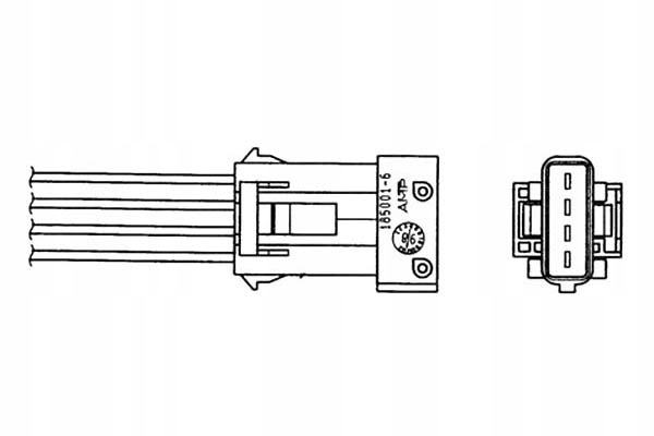 фото №2, Лямбда-зонд ngk 1618r0 9657632980