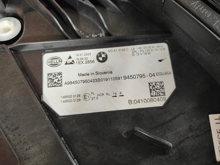 фото №11, Bmw 3 g20 g21 рестайлінг lci лампа перед ліва права повний led eu 9450795 9450796