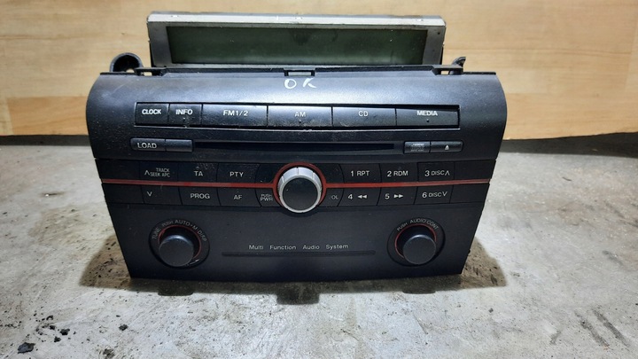 фото №1, Радио br2b 66 ar0 mazda 3 05r