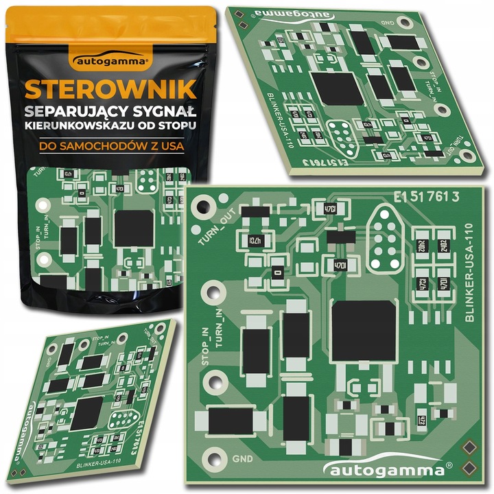 фото №8, Модуль блок управления separujący сигнал поворотник od сплава usa do автомобилей