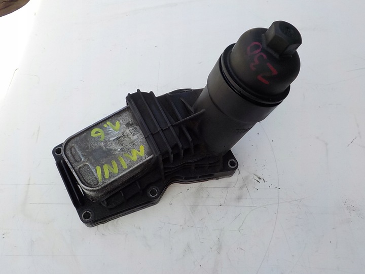 фото №7, Mini one cooper r56 r60 1.6d n47c16a основание фильтра масла 8507626