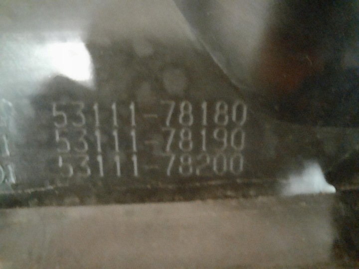 фото №8, Lexus nx ii 21- решётка бампера перед решётка решётка радиатора 53111-78180