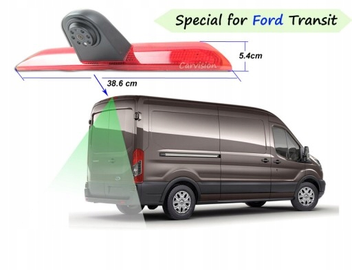 фото №6, Камера заднього ходу ford transit монітор 7 kpl систем