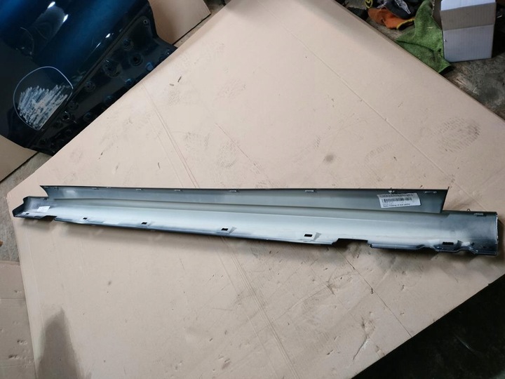 фото №3, Focus mk4 порог накладка пороговая левая st синий pant