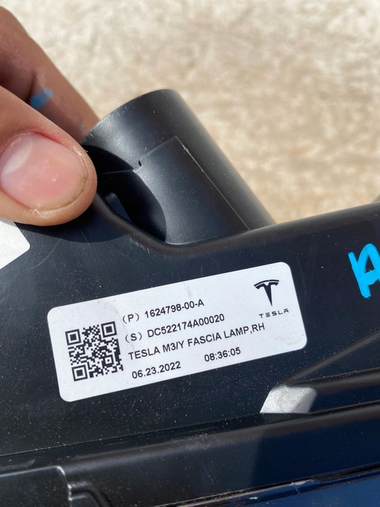 фото №11, Tesla 3 галоген левый 1624798-00-a оригинал