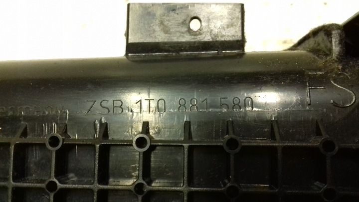 фото №5, Бардачок сиденья левый перед водителя 1t0881580 vw touran i 03-