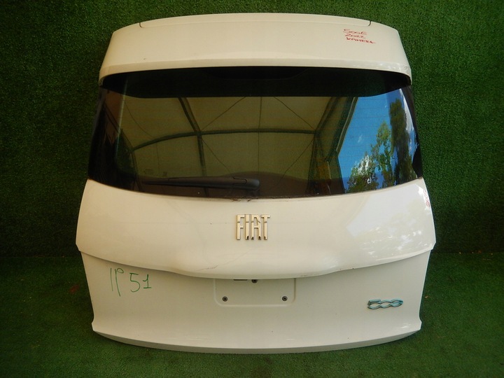 фото №1, Кришка задня зад fiat 500e 2022 камера