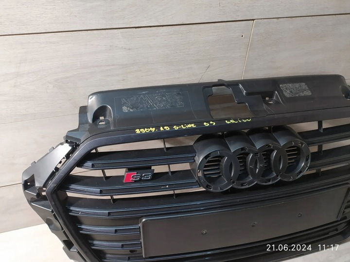фото №7, 8937. audi s3 a3 s-line решётка радиатора решётка 8v3853651ac