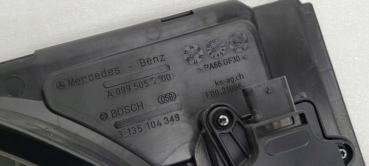 фото №5, Вентилятор радиатор mercedes glc i x253 2015- a0995052100 / a0996091301