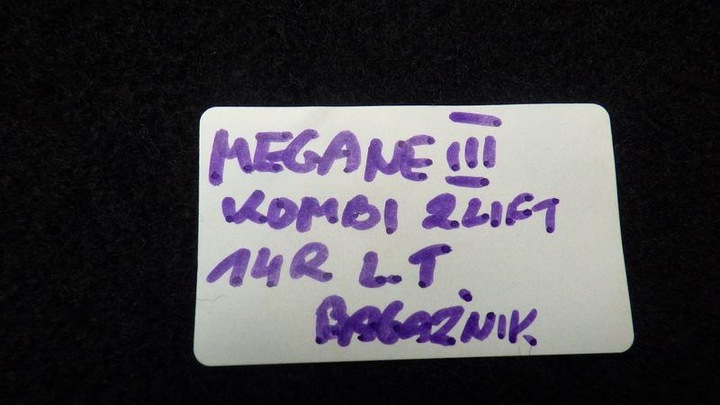 фото №7, Оббивка багажника лівий зад renault megane iii універсал 2 рестайлінг 3