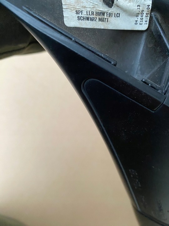 фото №8, Bmw 7 f01 f02 рестайлінг lci дзеркало праві 5 pin європа фотохромний