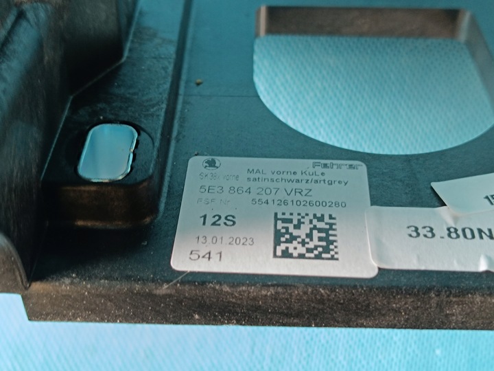 фото №10, Skoda octavia iv 1,5 tsi 110kw 2023 r подлокотник 5e3864207 vrz