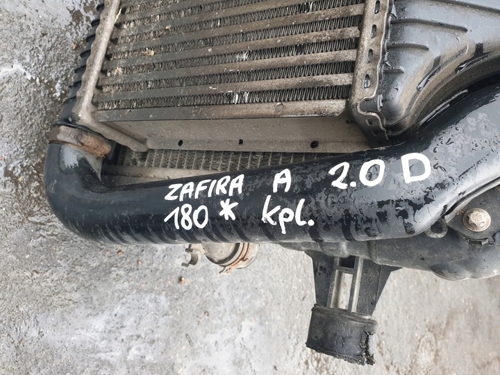 фото №7, Комплект радиатор opel zafira a 2.0 дизель
