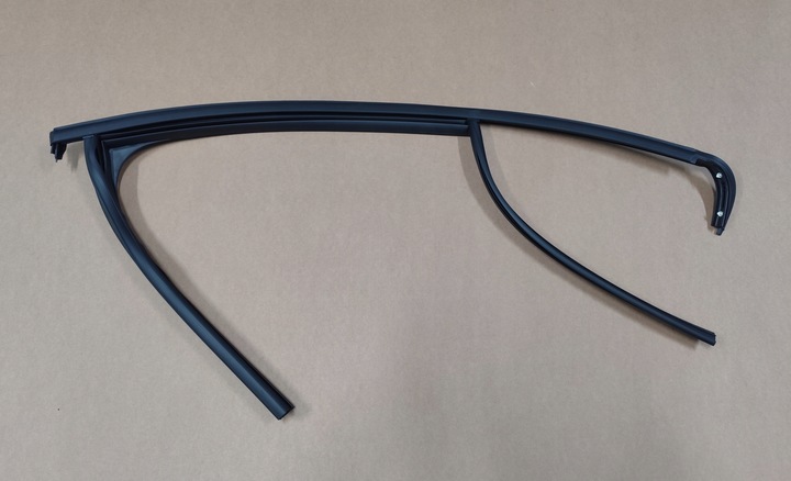 фото №1, Прокладка скла двері лівий зад 5e5839431e5ap оригінальний номер skoda octavia