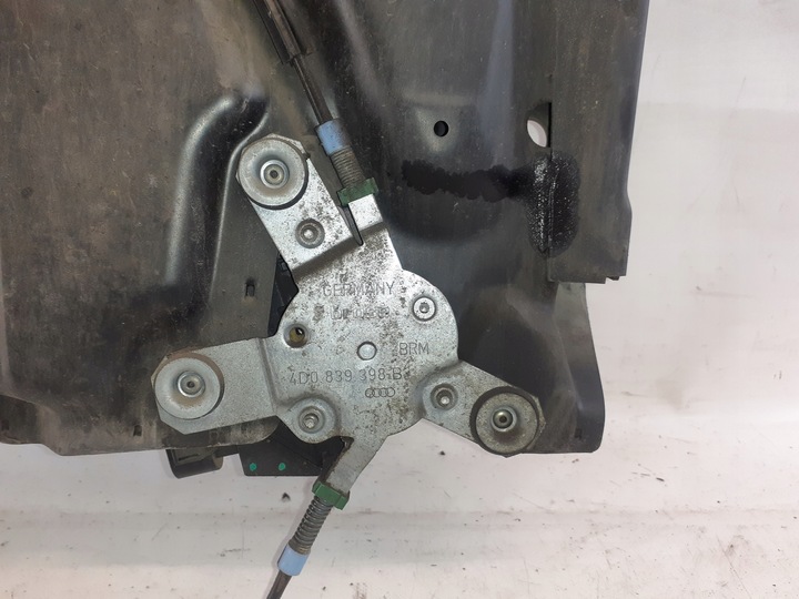 фото №6, Audi a8 d2 механізм скла рама двері праві зад