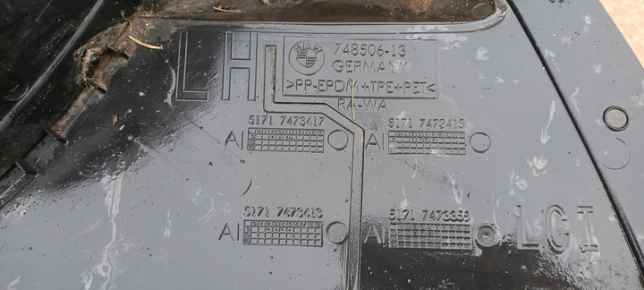 фото №5, Подкрылок передние левая bmw ii 2 f45 f46 748506-13