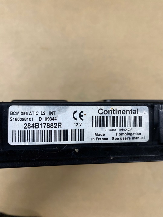 фото №6, Renault scenic iii замок запалювання ключ модуль usm вставка