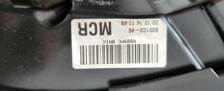 фото №10, Оригінал. лампа права передня, фара праві перед mitsubishi lancer x viii